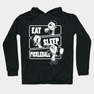 Eat Sleep Pickleball Repeat - Funny pickle ball sport design Hoodie